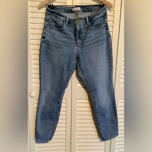 Ann Taylor Loft Curvy Skinny Crop